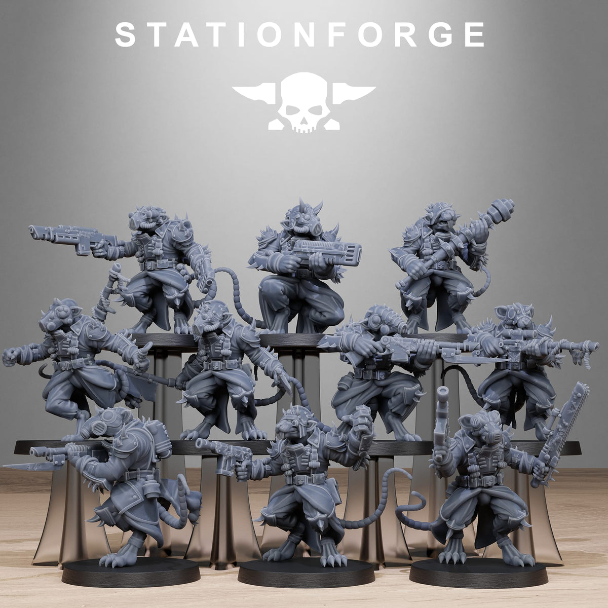 Corrupted Guard Raticus by Stationforge