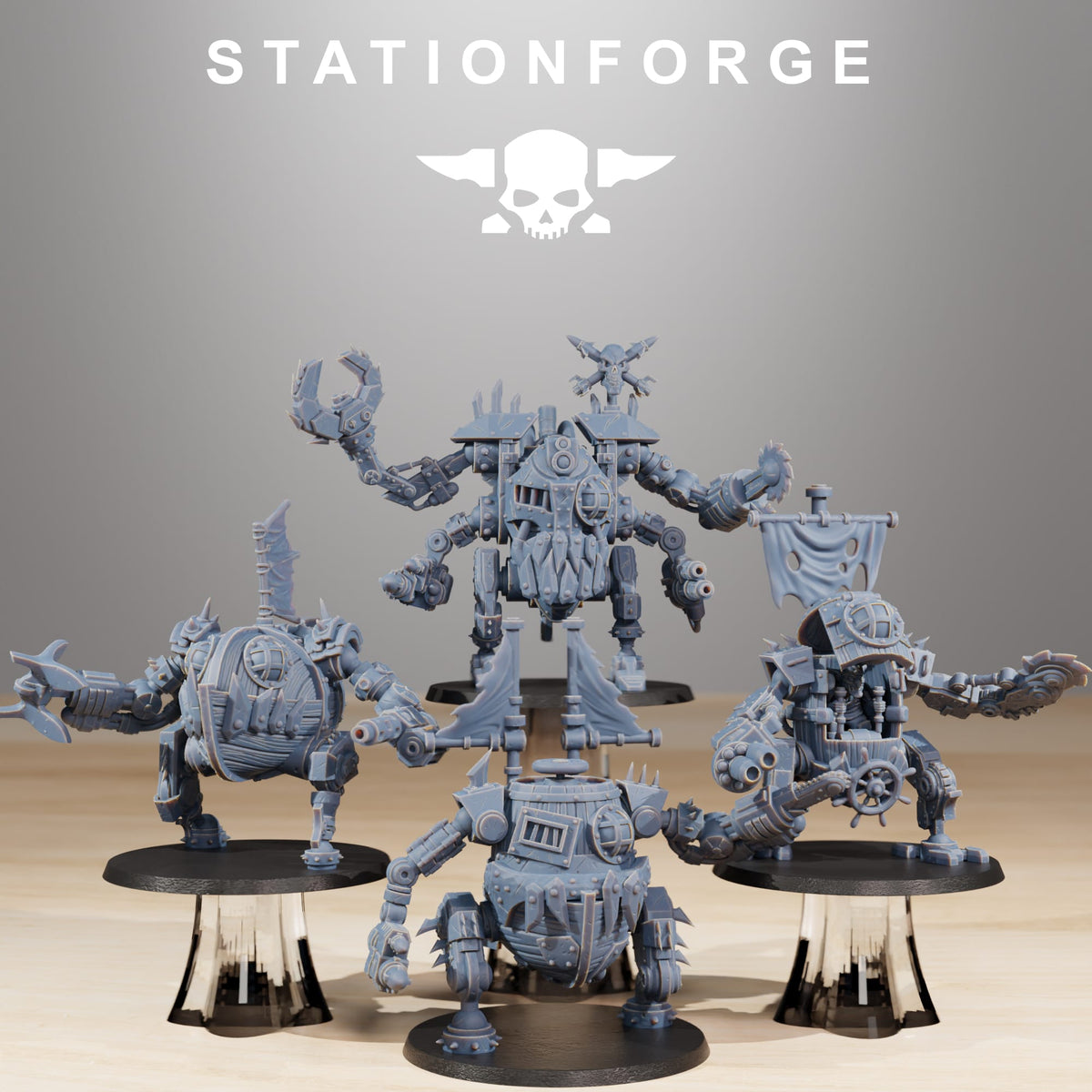 Goblin Pirate Bots - set of 4