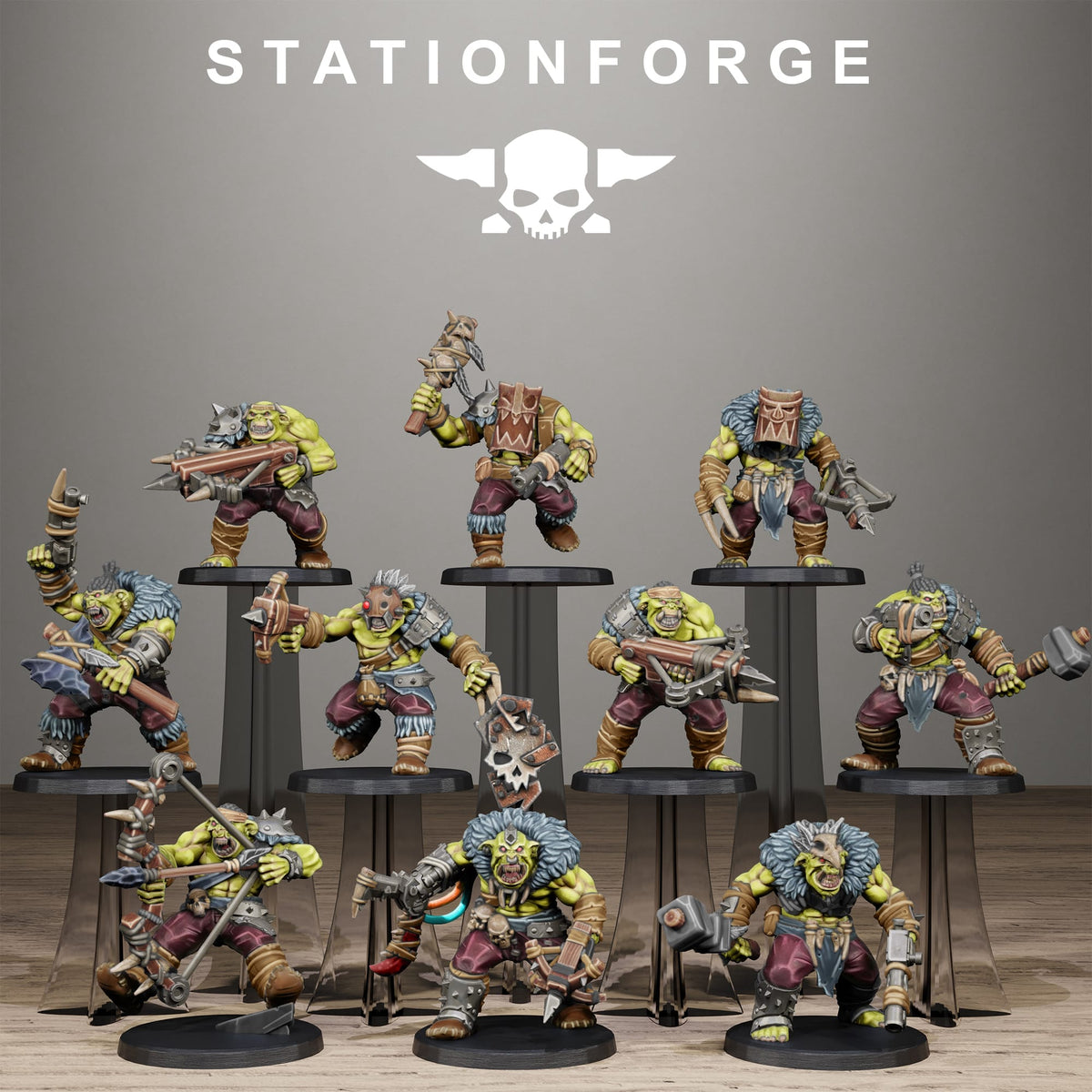 Orkaz Wild Squad by Stationforge