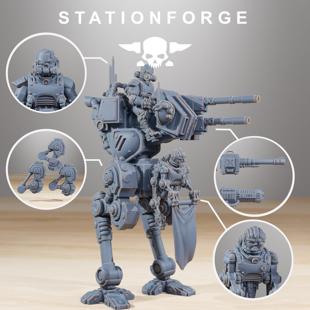Scavenger Walker by Stationforge