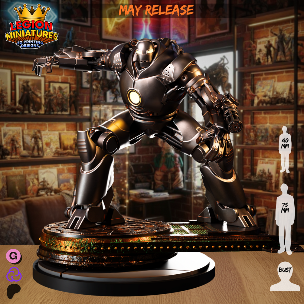 Iron Monger fan-art miniature by Legion Miniatures
