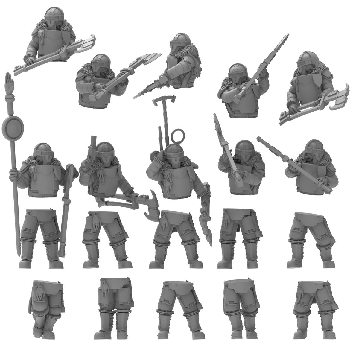 Lunar Auxilia Modular Securis (sculpted by That Evil One)
