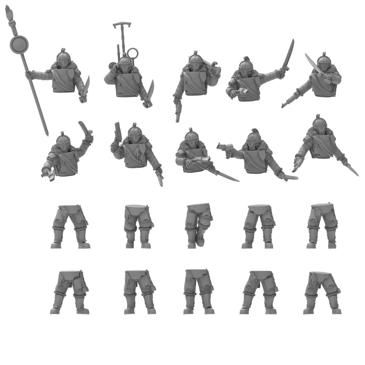 Lunar Auxilia Modular Sabres (sculpted by That Evil One)