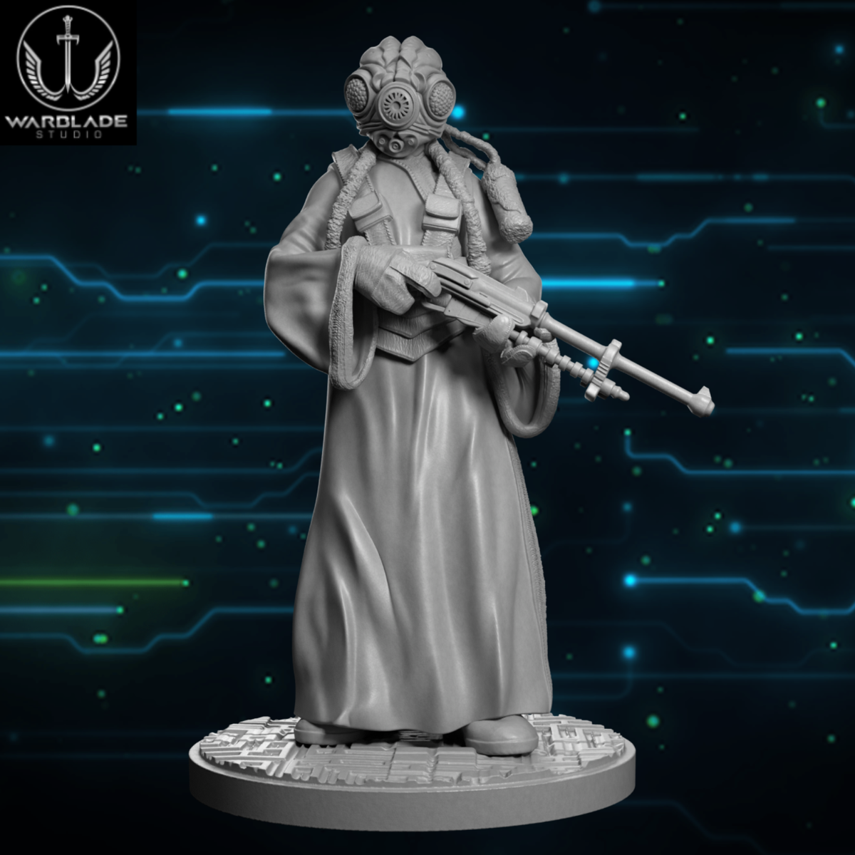 Zuckuss - Fan Art (Sculpted by Warblade Studios)