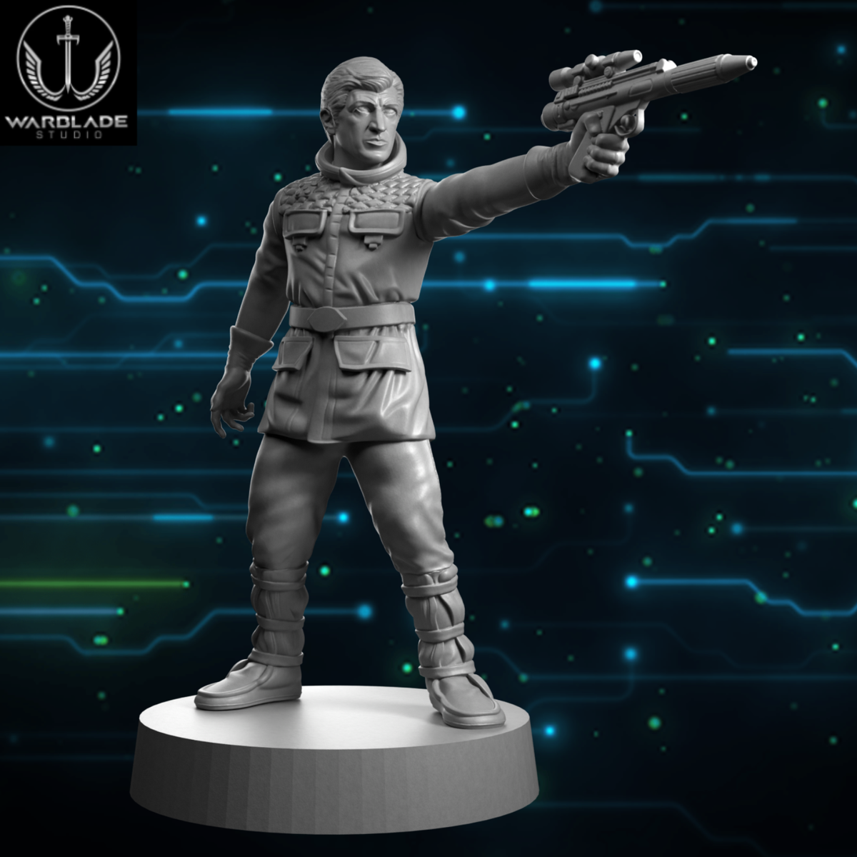 Rieekan - Fan Art (Sculpted by Warblade Studios)