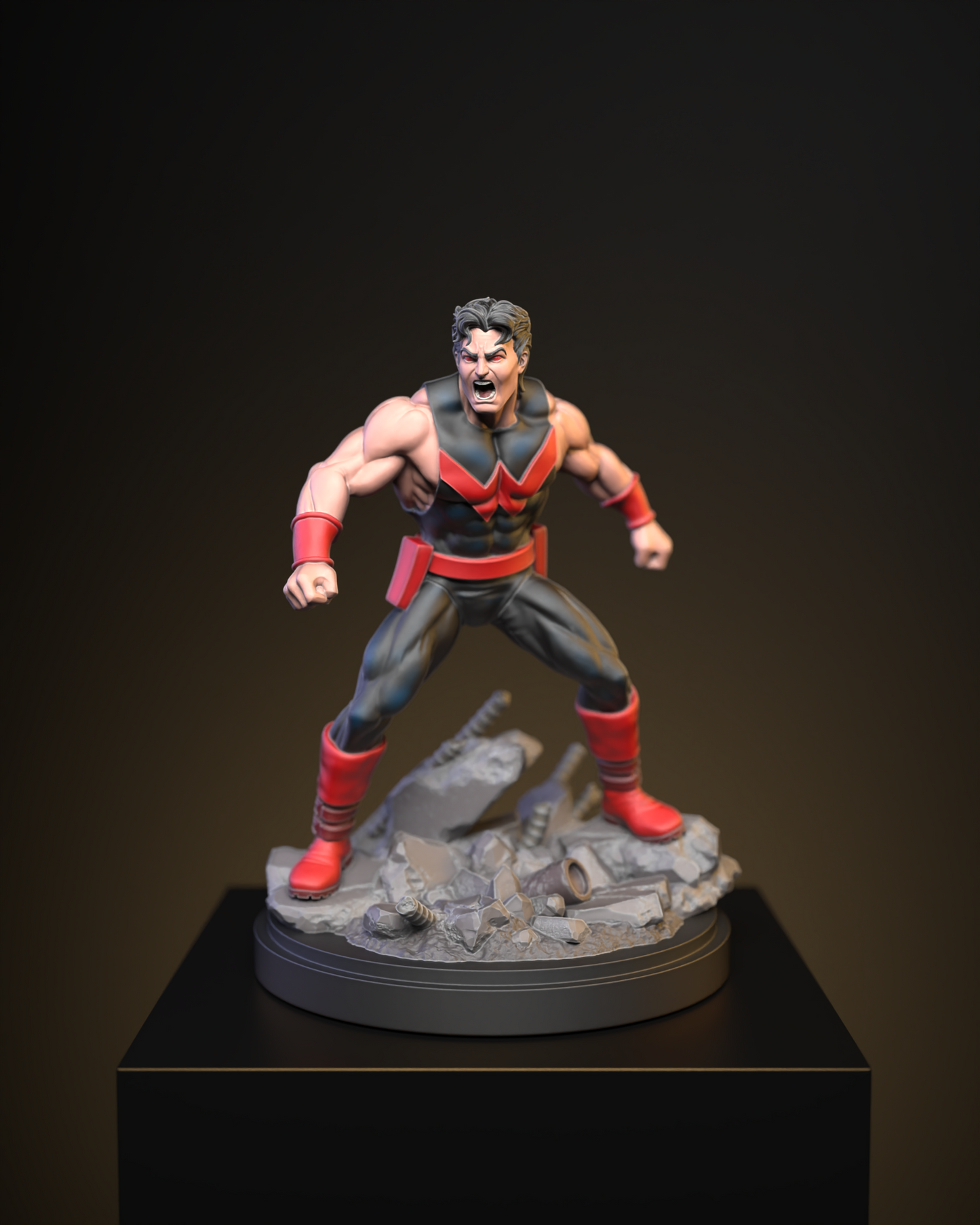 West Coast Avengers Wonder Man (Sculpted by C27 Studios)