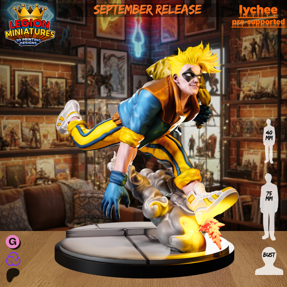 Trickster fan-art miniature by Legion Miniatures