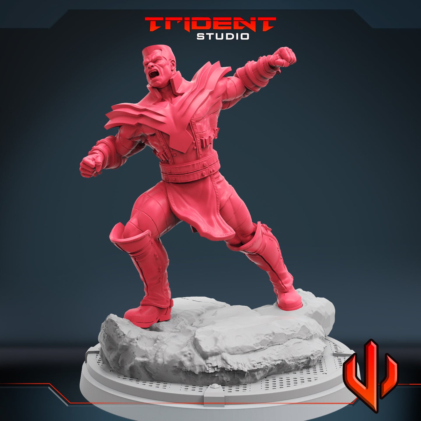 Phoenix Force Colossus (Fan art sculpted by Trident Studio) (Crisis Protocol Proxy/Alternative)