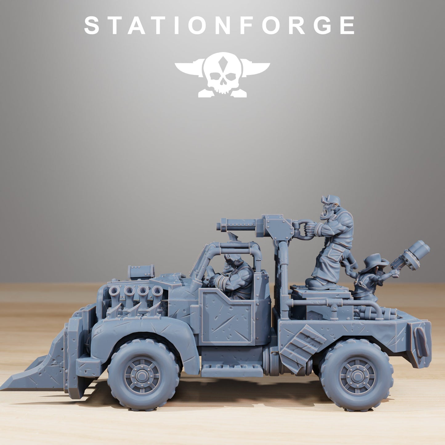 Orkaz Truck (sculpted by Stationforge)