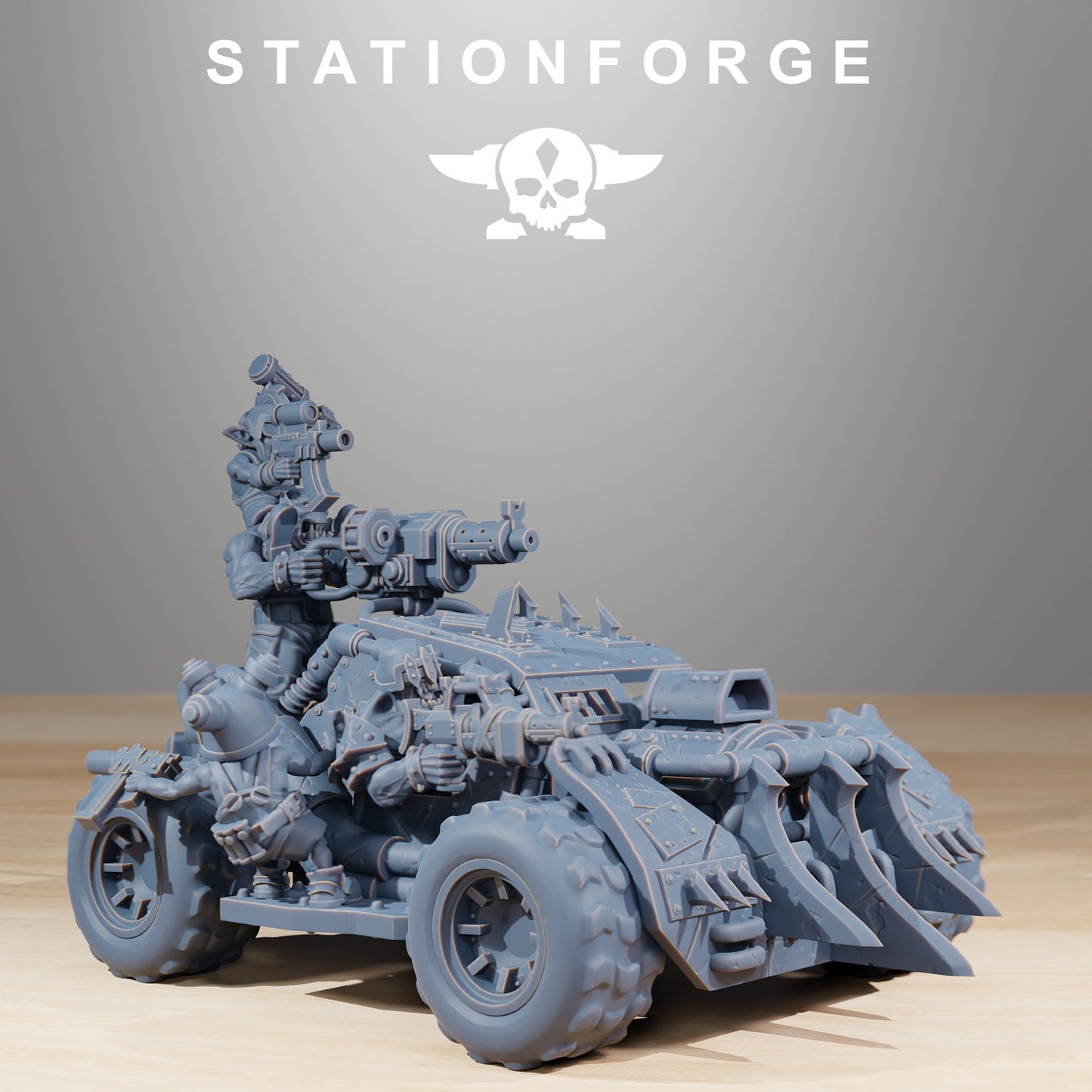 Orkaz Buggy (sculpted by Stationforge)