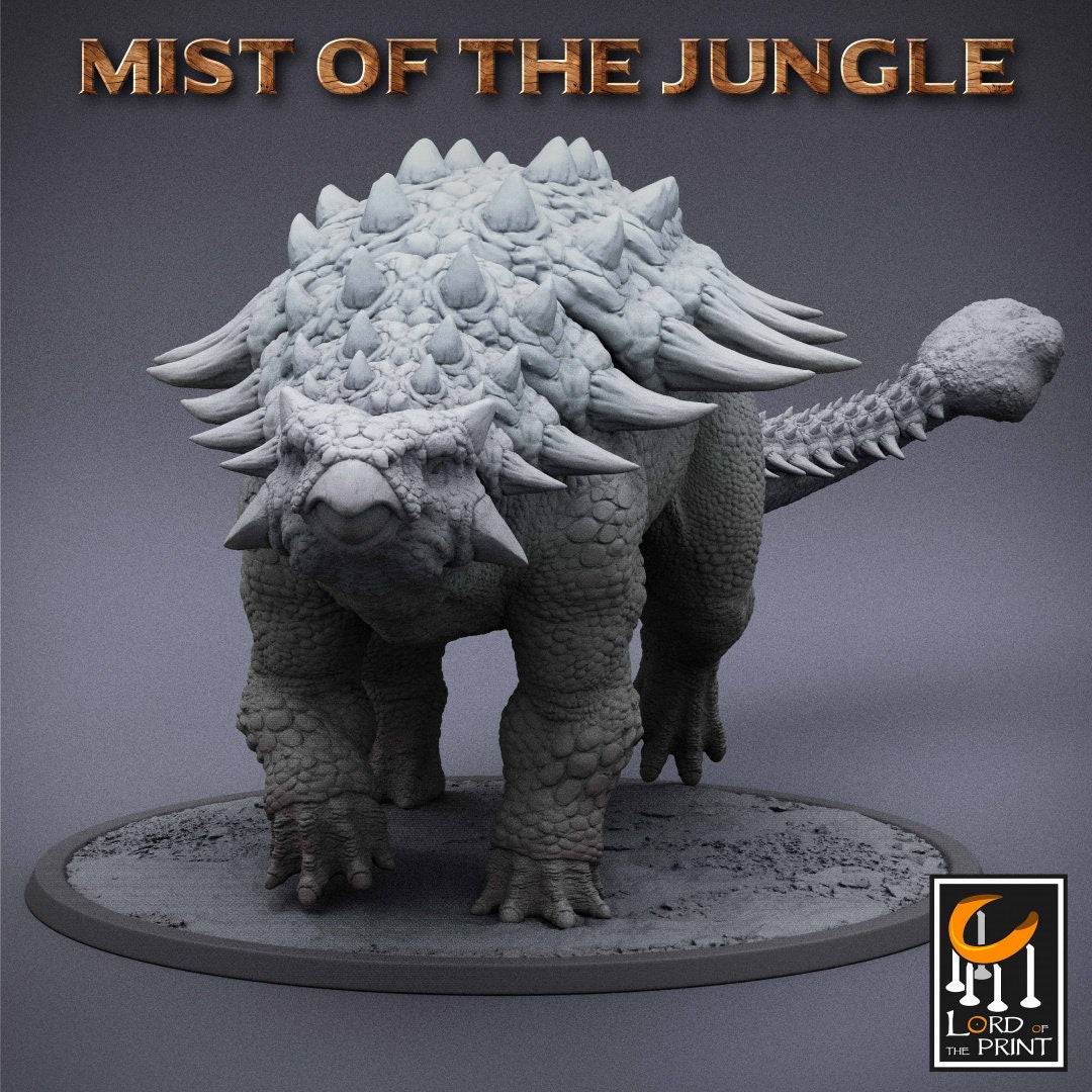 Ankylosaurus - Walking (Sculpted by Lord of the Print)