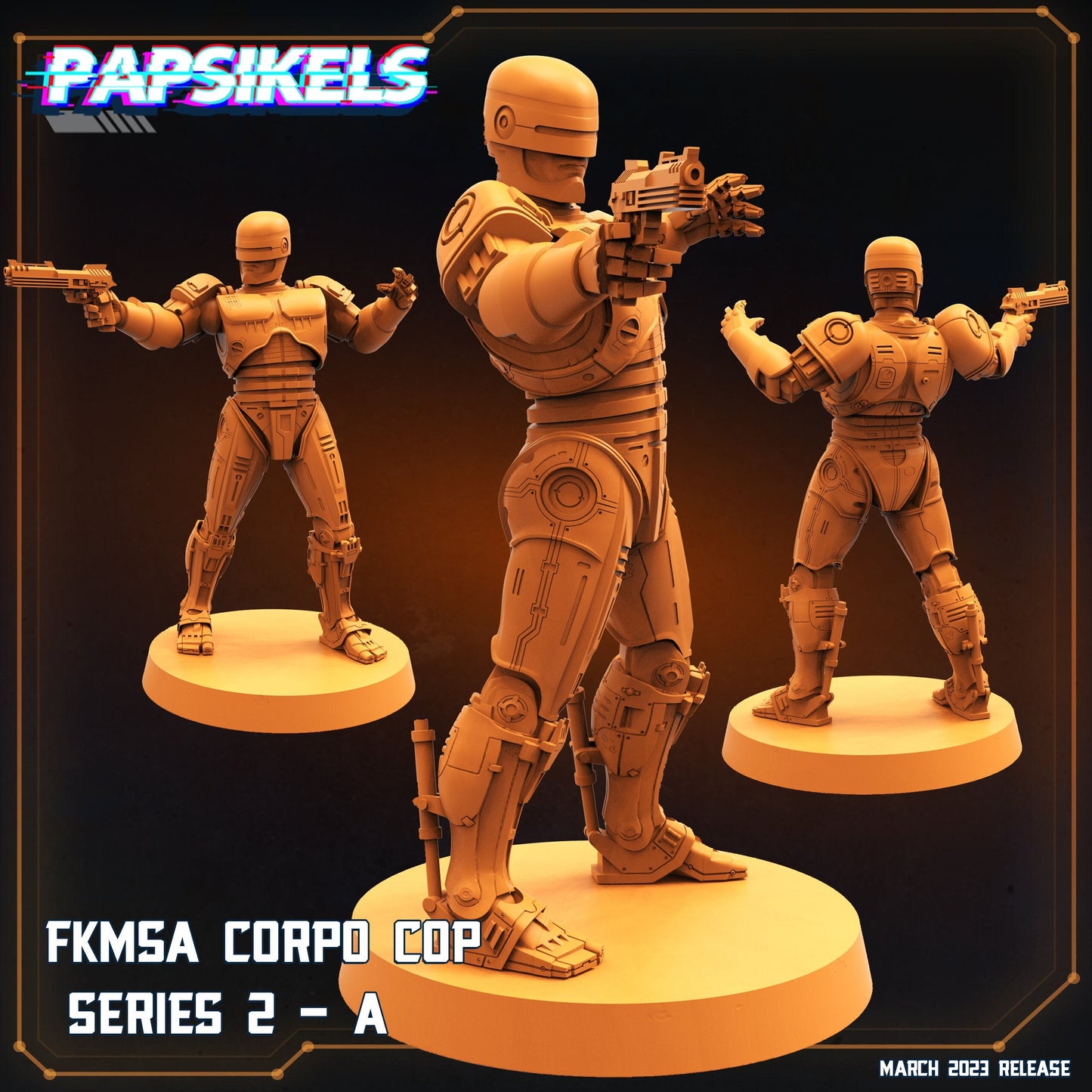 FKSMA Corpo Cop Seris 2 A (sculpted by Papsikels)