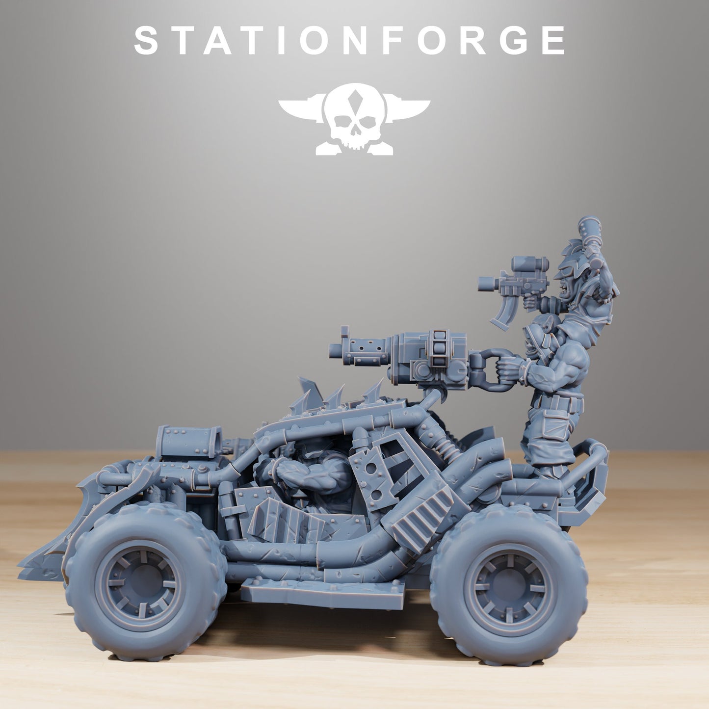 Orkaz Buggy (sculpted by Stationforge)