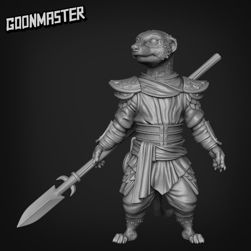 Meerkat Spearkat 02 - Mighty Meerkats (Sculpted by Goon Master Games)