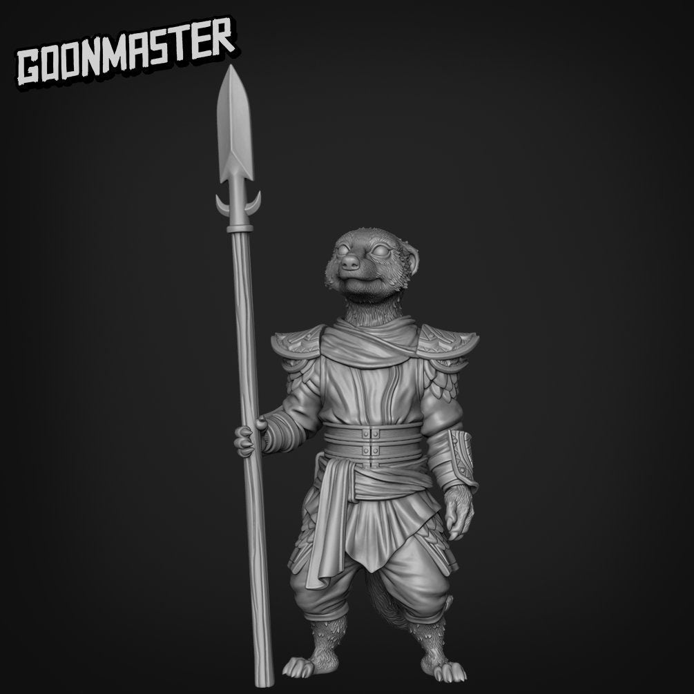 Meerkat Spearkat 05 - Mighty Meerkats (Sculpted by Goon Master Games)