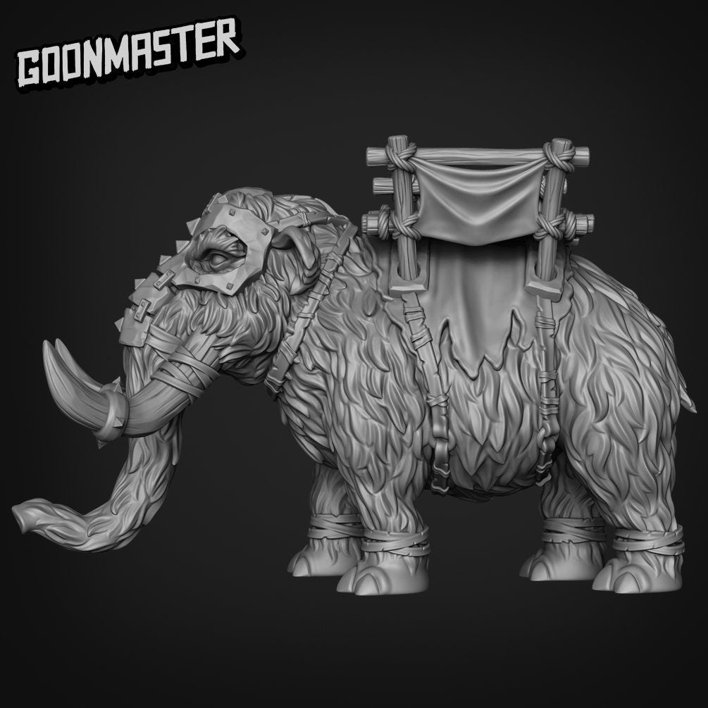 Mammoth - Frozen Wasteland (Sculpted by Goon Master Games)