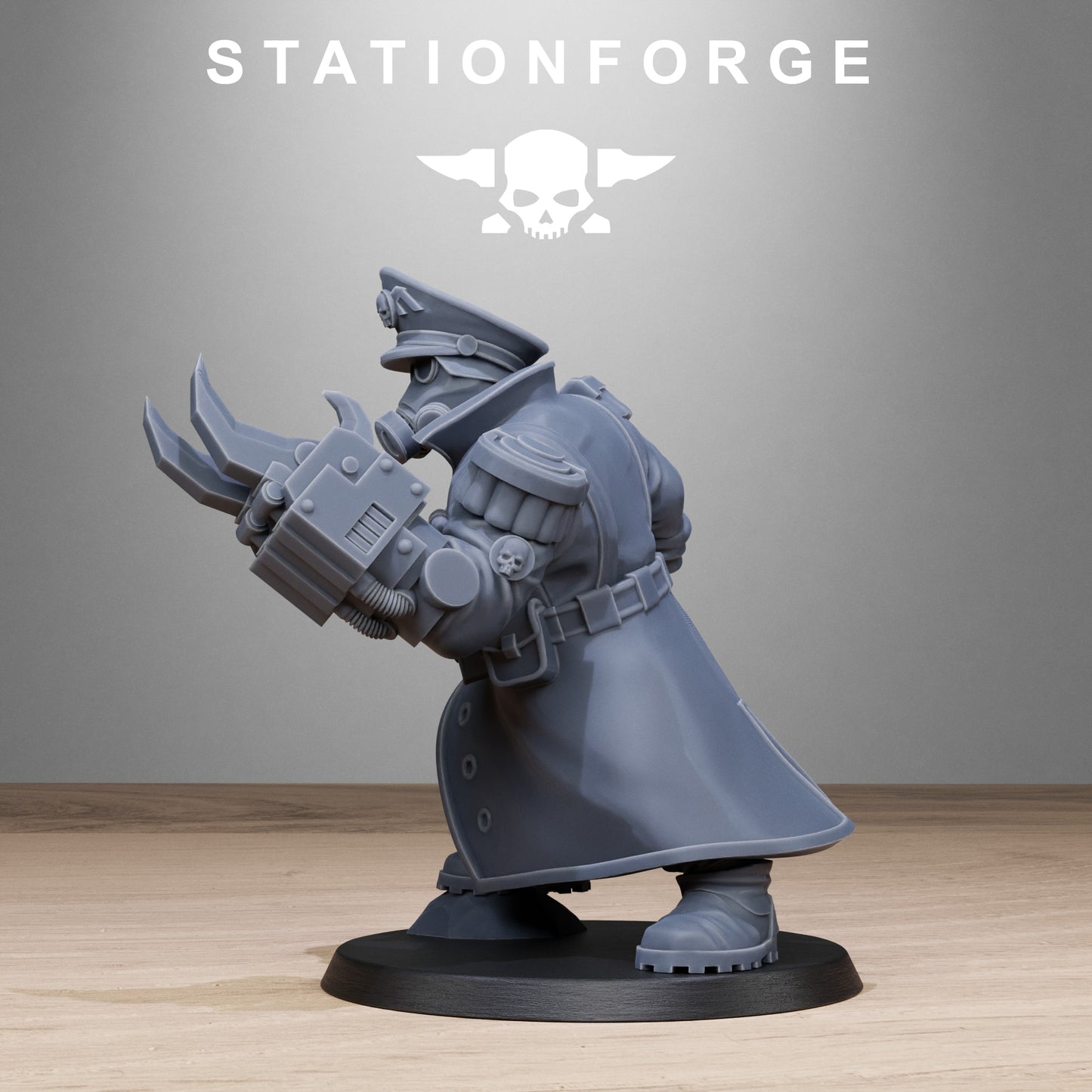 Freeguard Mutant Officer (Sculpted by Station Forge)