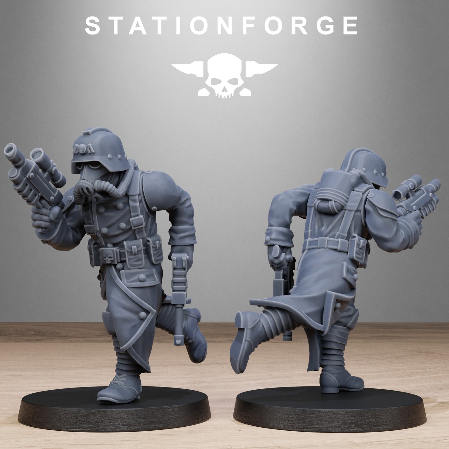 Grimguard Shovel Trenchers (Sculpted by Station Forge)
