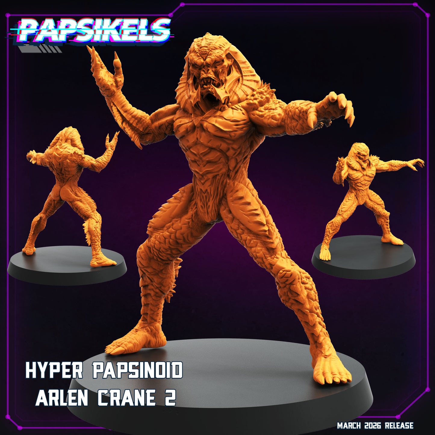 Hyper Papsinoid Arlen Crane (sculpted by Papsikels)