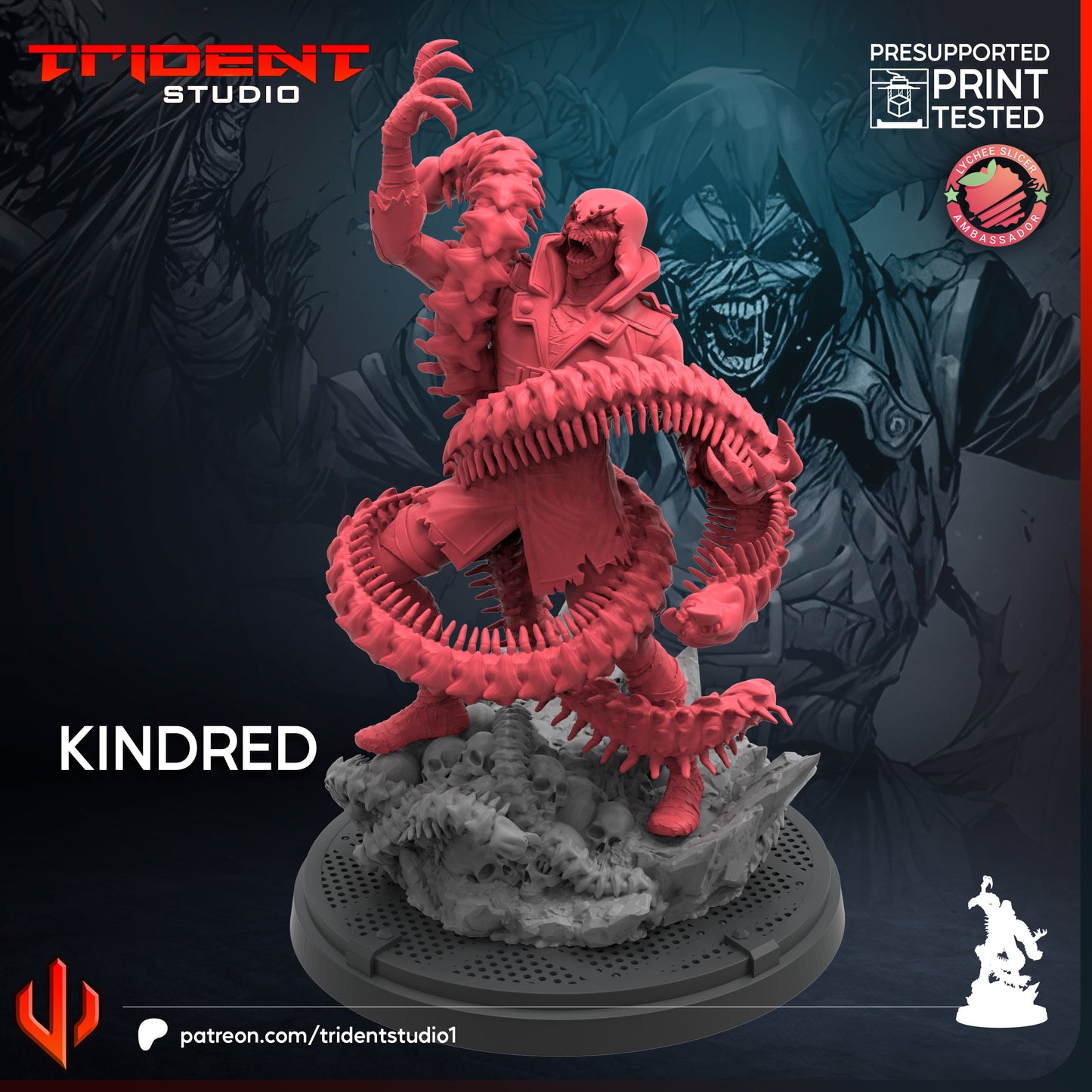 Kindred(Fan art sculpted by Trident Studio) (Crisis Protocol Proxy/Alternative)