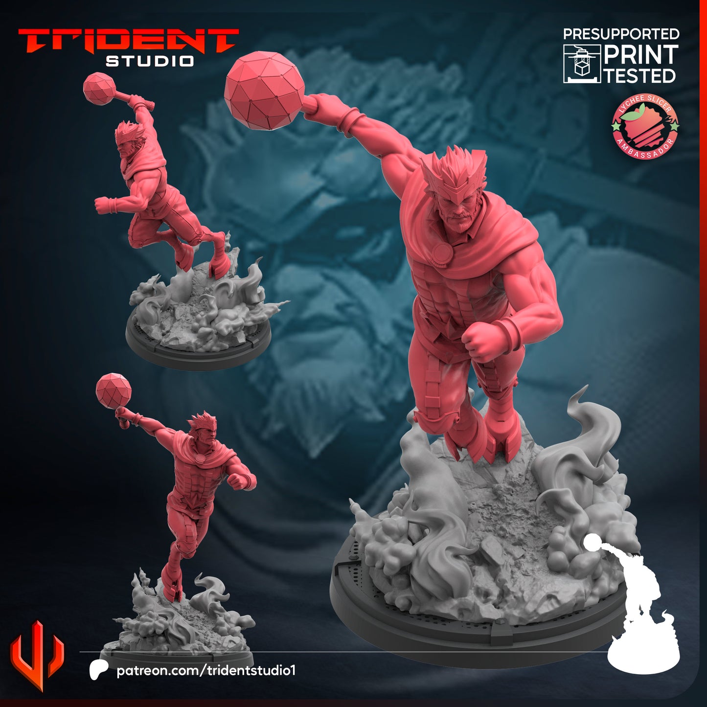 Gorgon(Fan art sculpted by Trident Studio) (Crisis Protocol Proxy/Alternative)