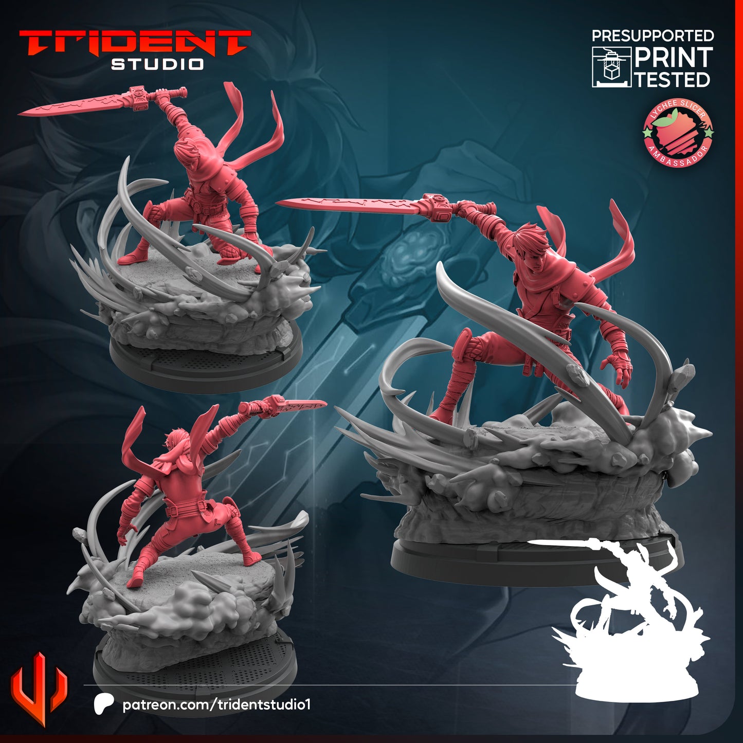 Aegon(Fan art sculpted by Trident Studio) (Crisis Protocol Proxy/Alternative)