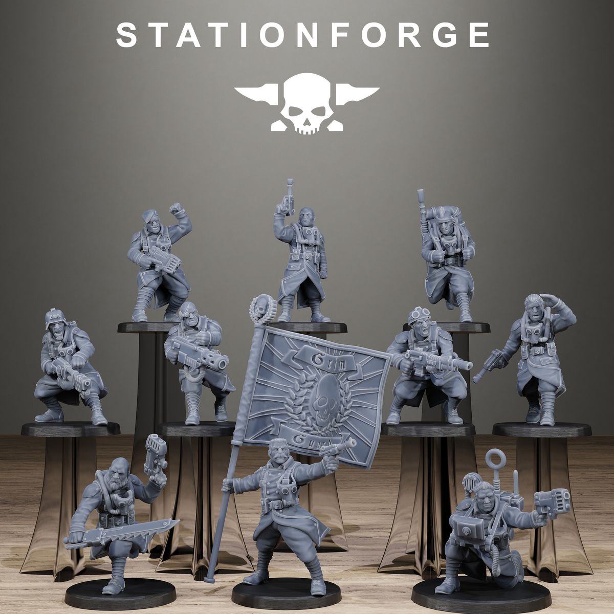 GrimGuard Unmasked Infantry