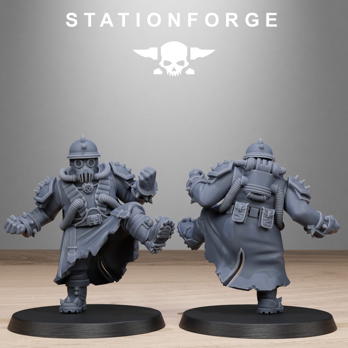Corrupted Guard Filthcrew Mutants (Sculpted by Station Forge)