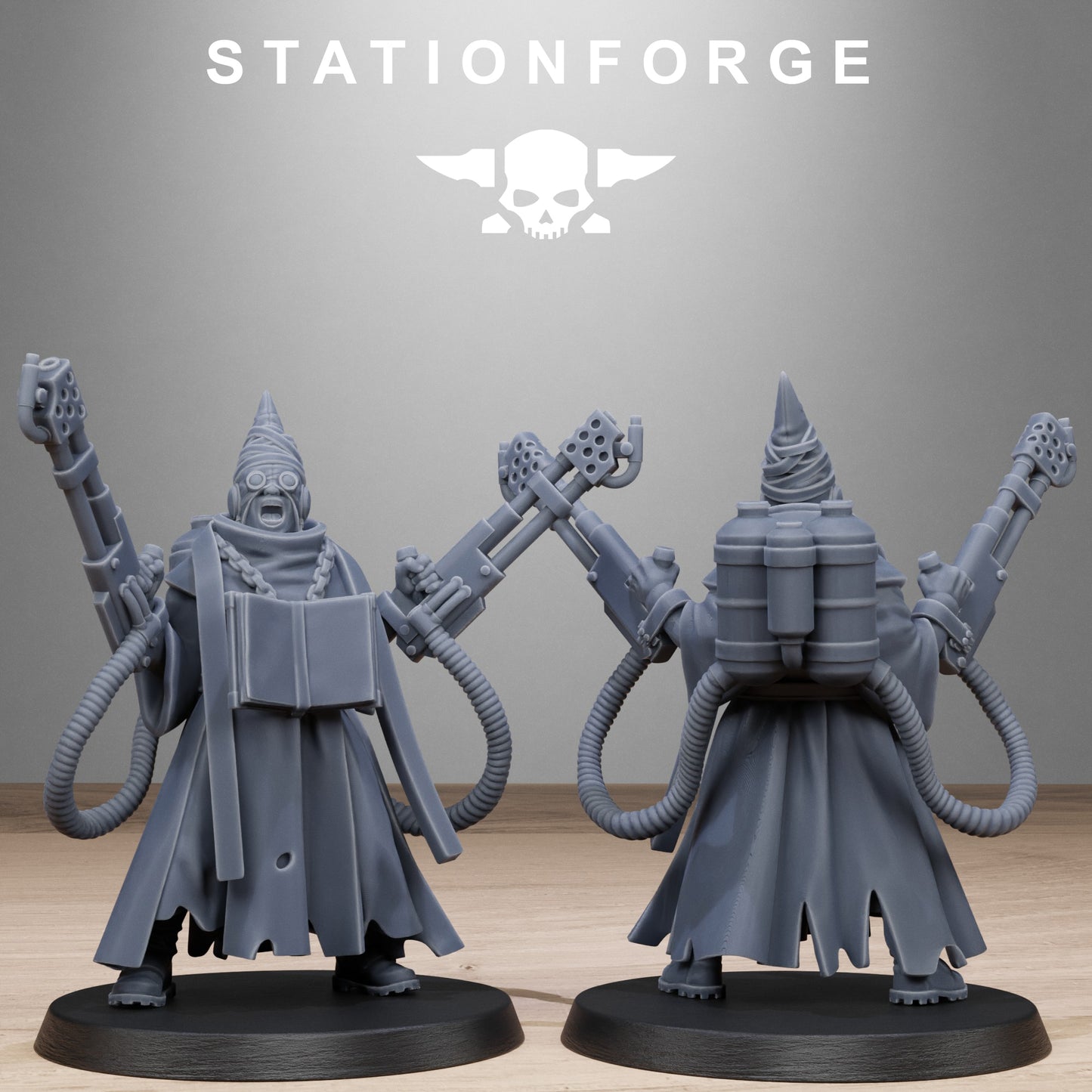 Grimcorp Firers - set of 10 (Sculpted by Stationforge)