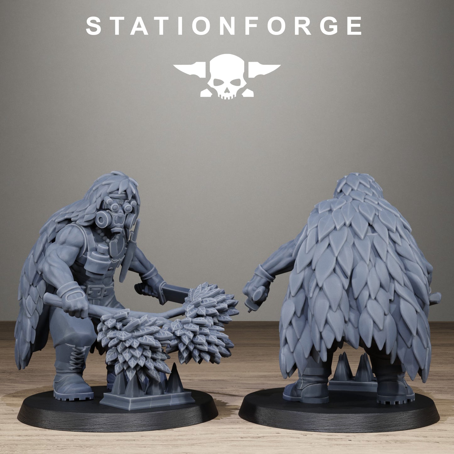 Grimguard Jungle Fighter Snipers (Sculpted by Station Forge)