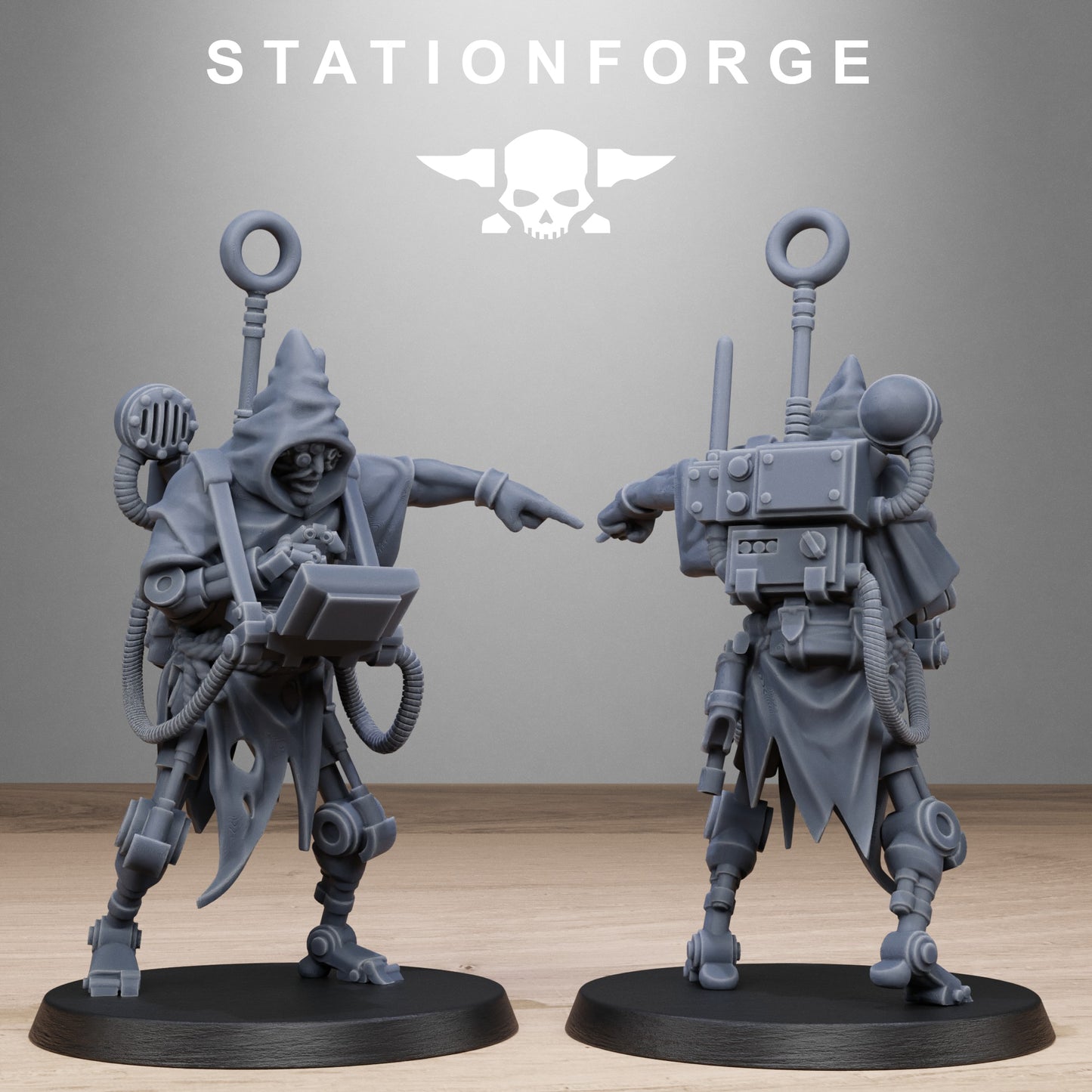 Grimcorp Scrap Operatives (Sculpted by Stationforge)