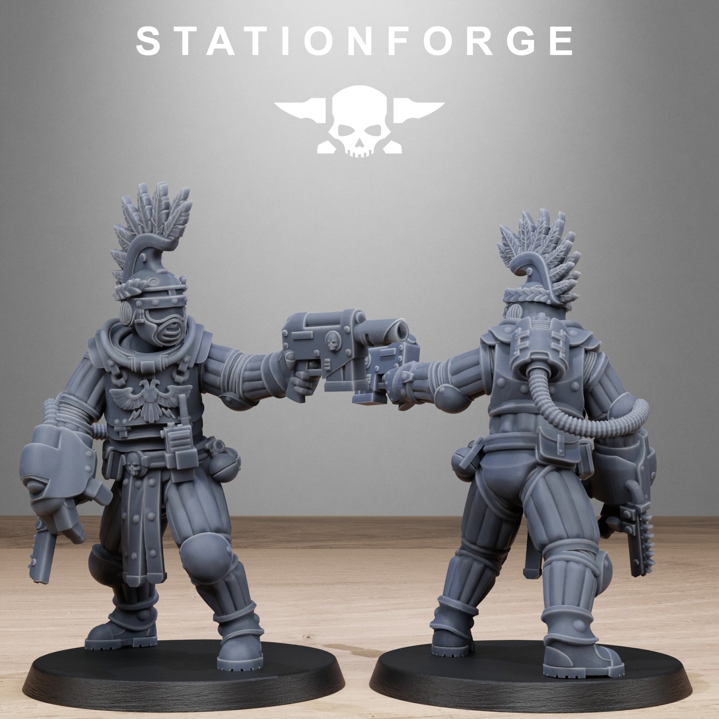 Grimcorp Voidliners - set of 10 (Sculpted by Stationforge)