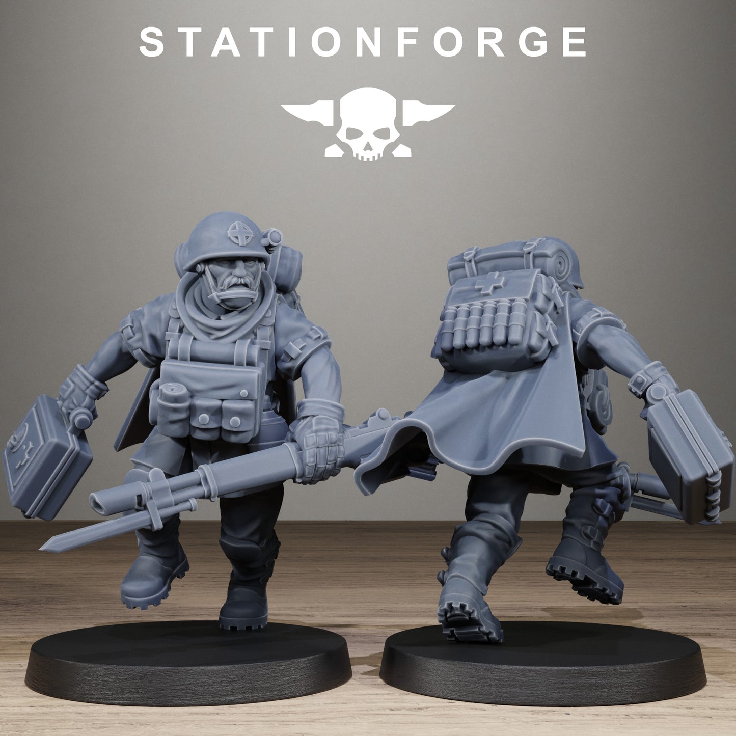 Freeguard Siege Infantry - set of 12 (Sculpted by Station Forge)