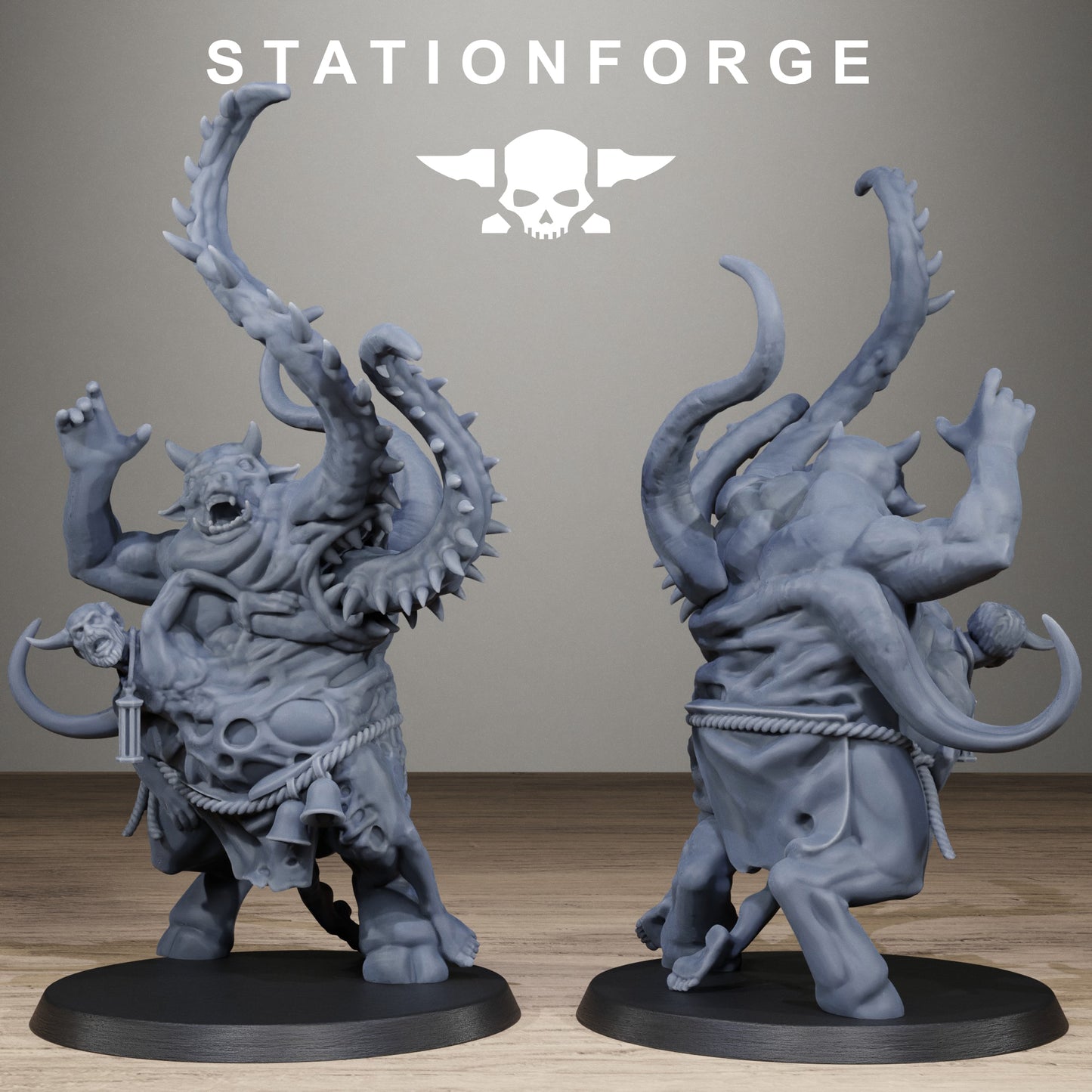 Corrupted Guard – Possessed Demon (Sculpted by Station Forge)
