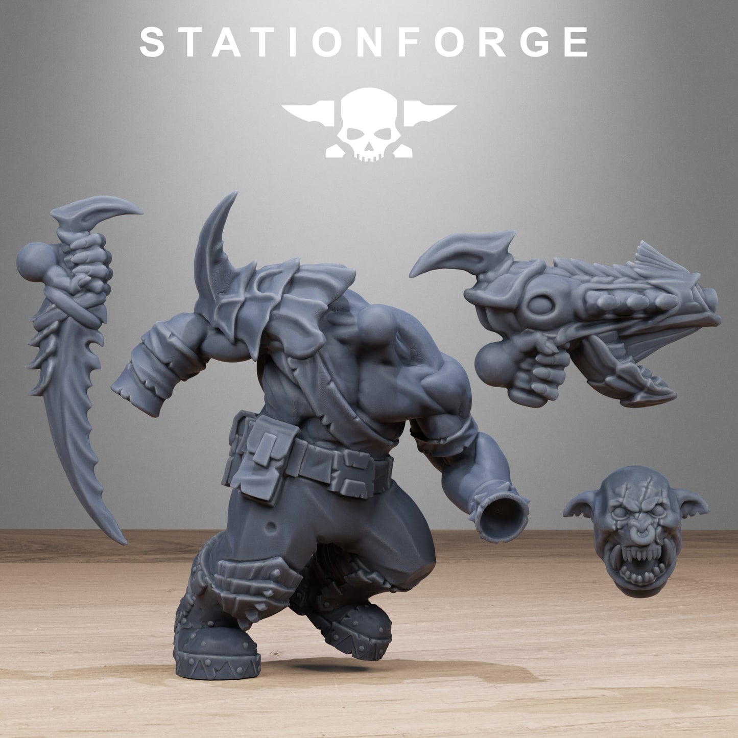 Orkaz Biotech Looters - set of 10 (Sculpted by Stationforge)