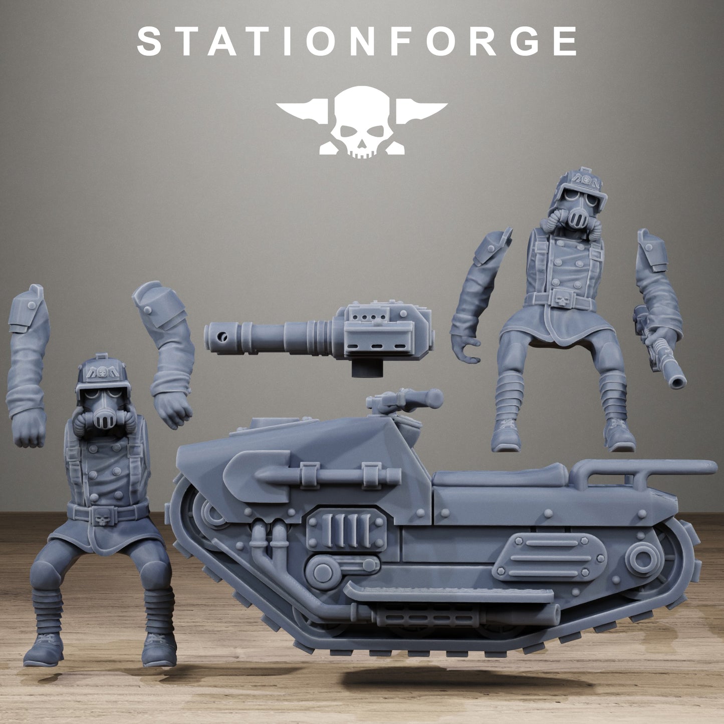 Grimguard War Treader (Sculpted by Station Forge)