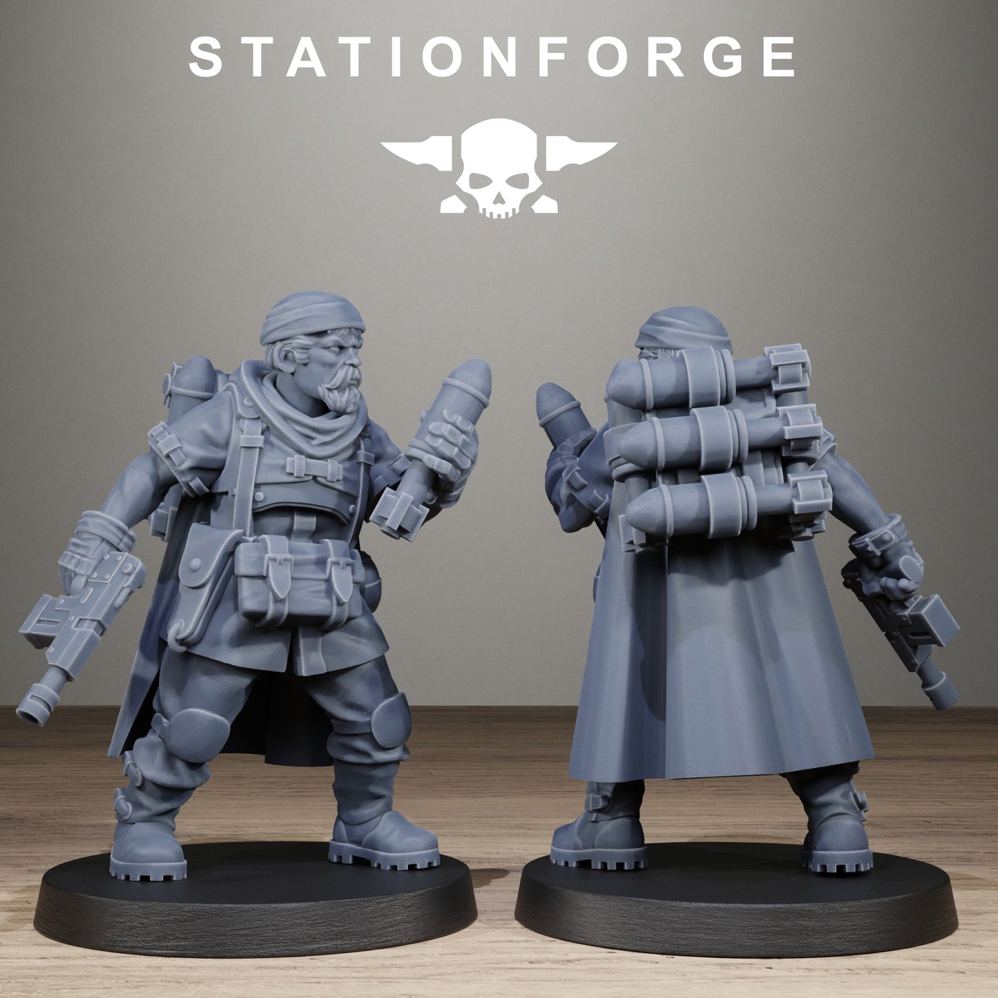 Freeguard Siege Infantry - set of 12 (Sculpted by Station Forge)