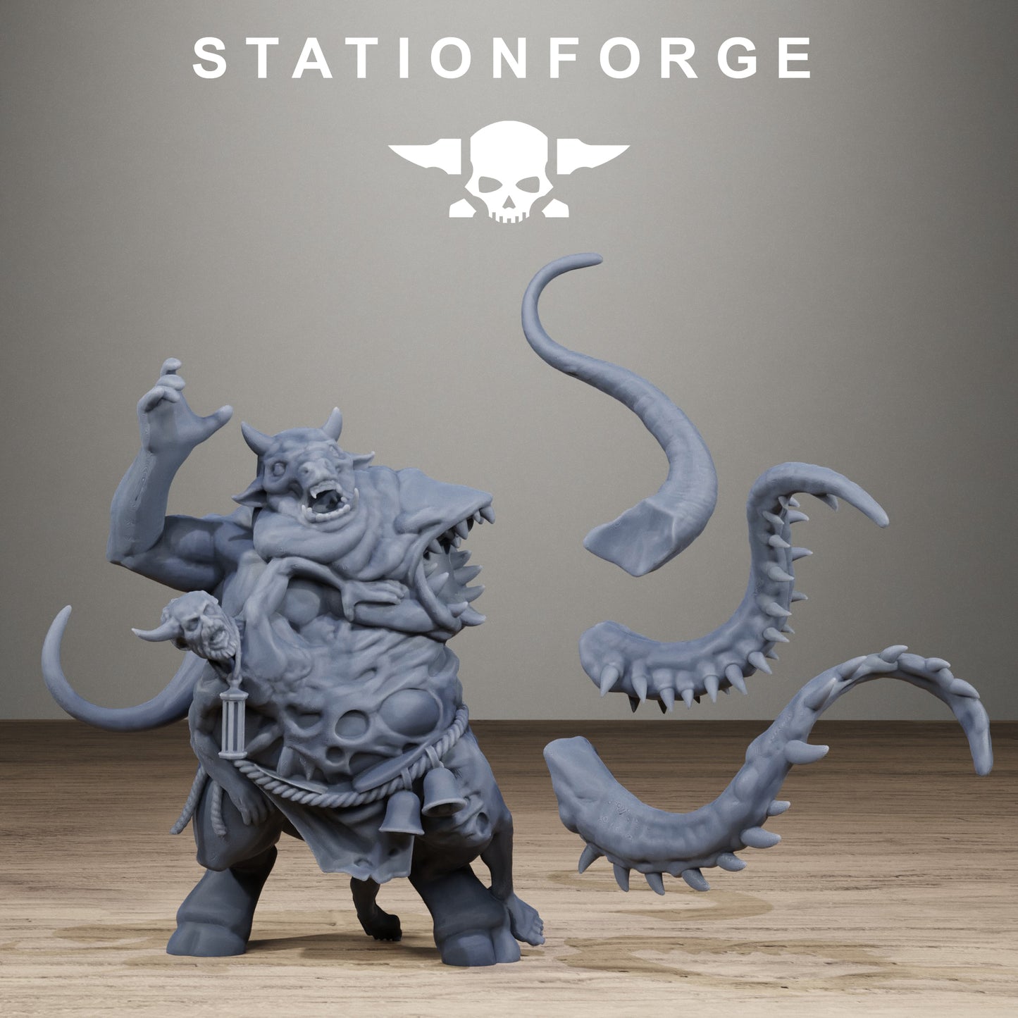 Corrupted Guard – Possessed Demon (Sculpted by Station Forge)