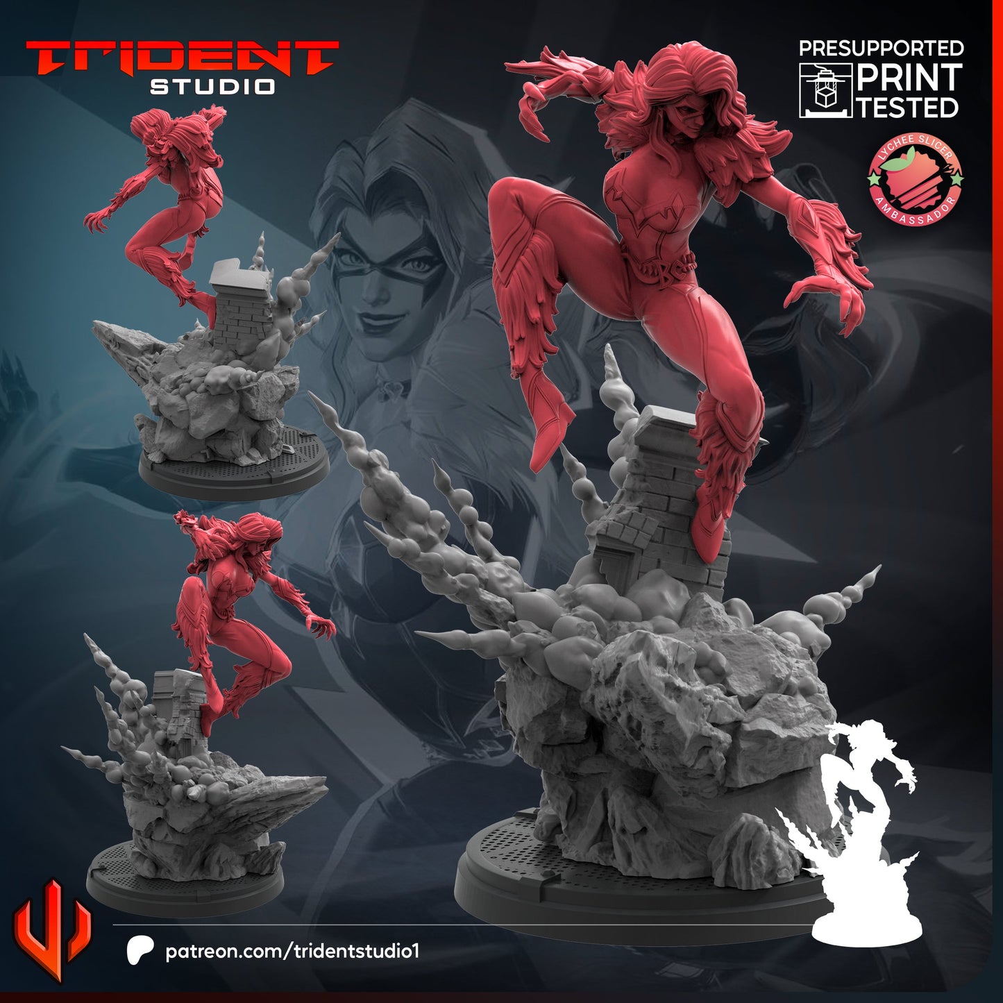 Black Cat - Rivals (Sculpted by Trident Miniatures)