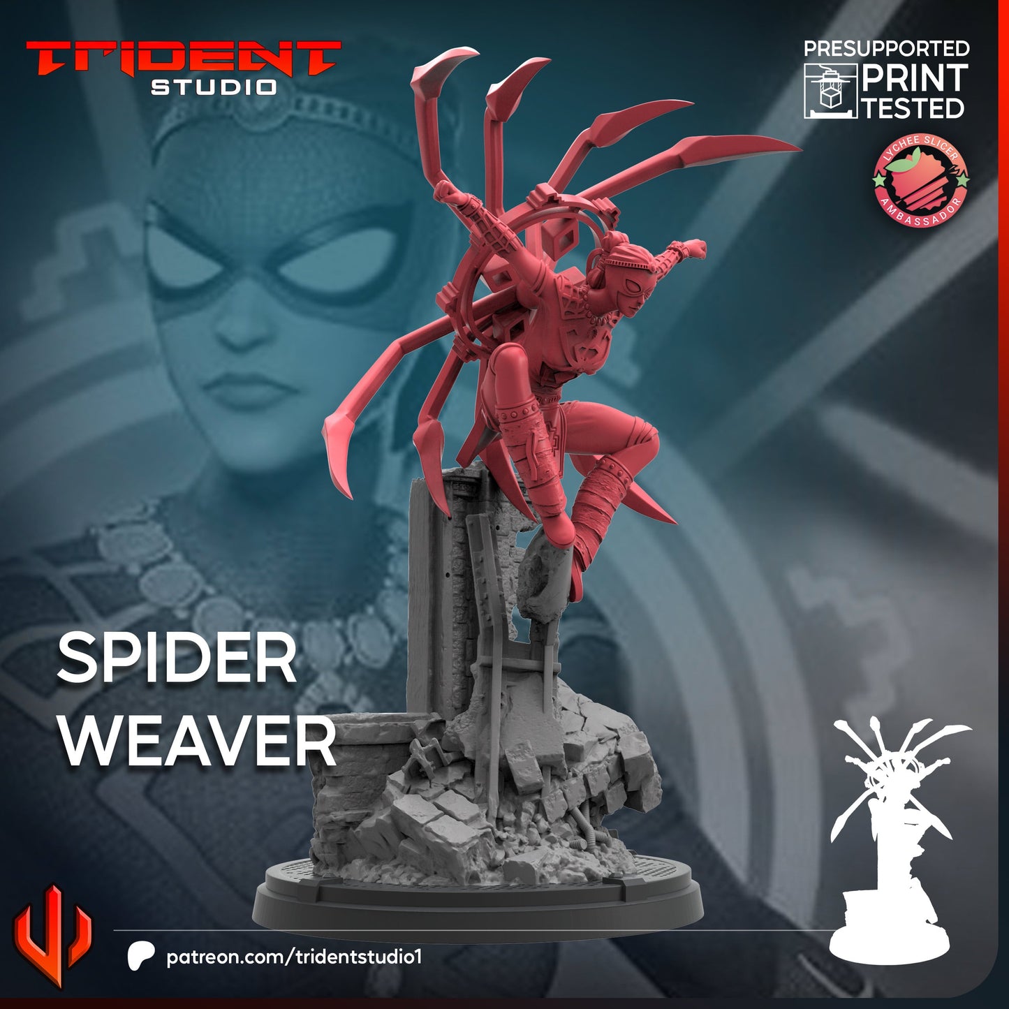 Spider Weaver (Sculpted by Trident Miniatures)