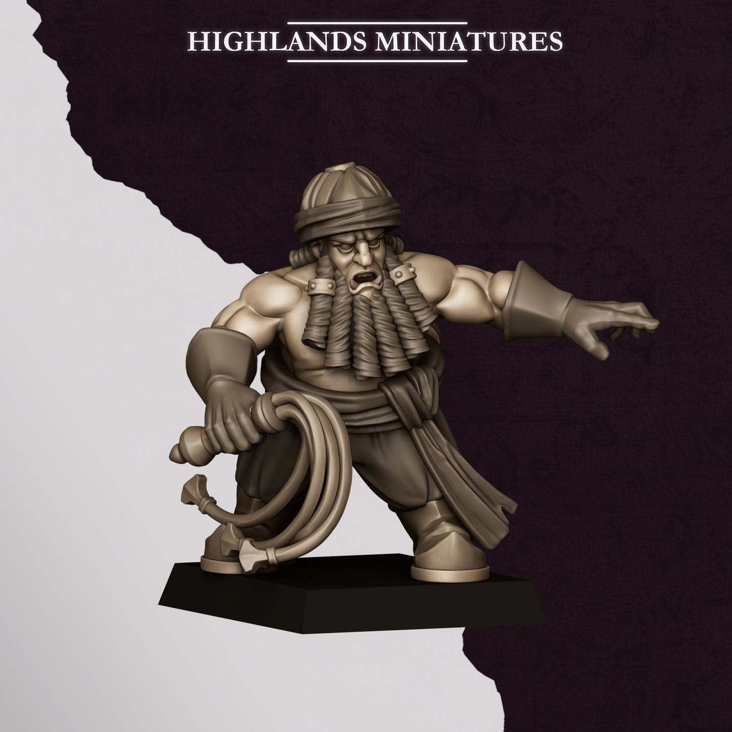 Sons of Marduk Rocket miniature (Sculpted by Highland Miniatures)