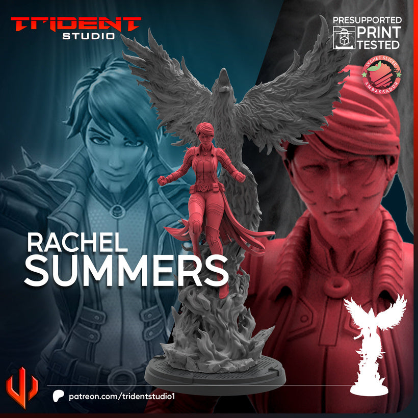Rachel Summers (Sculpted by Trident Miniatures)