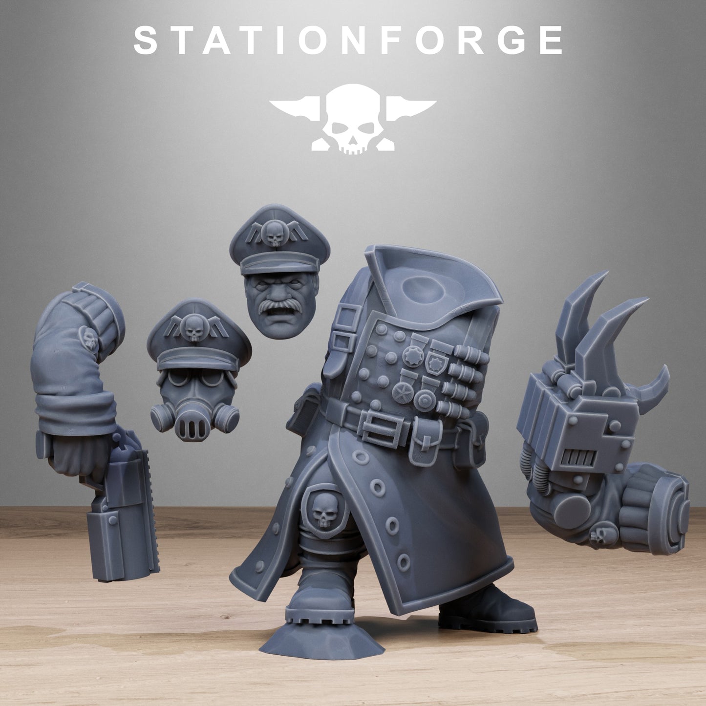 Freeguard Mutant Officer (Sculpted by Station Forge)
