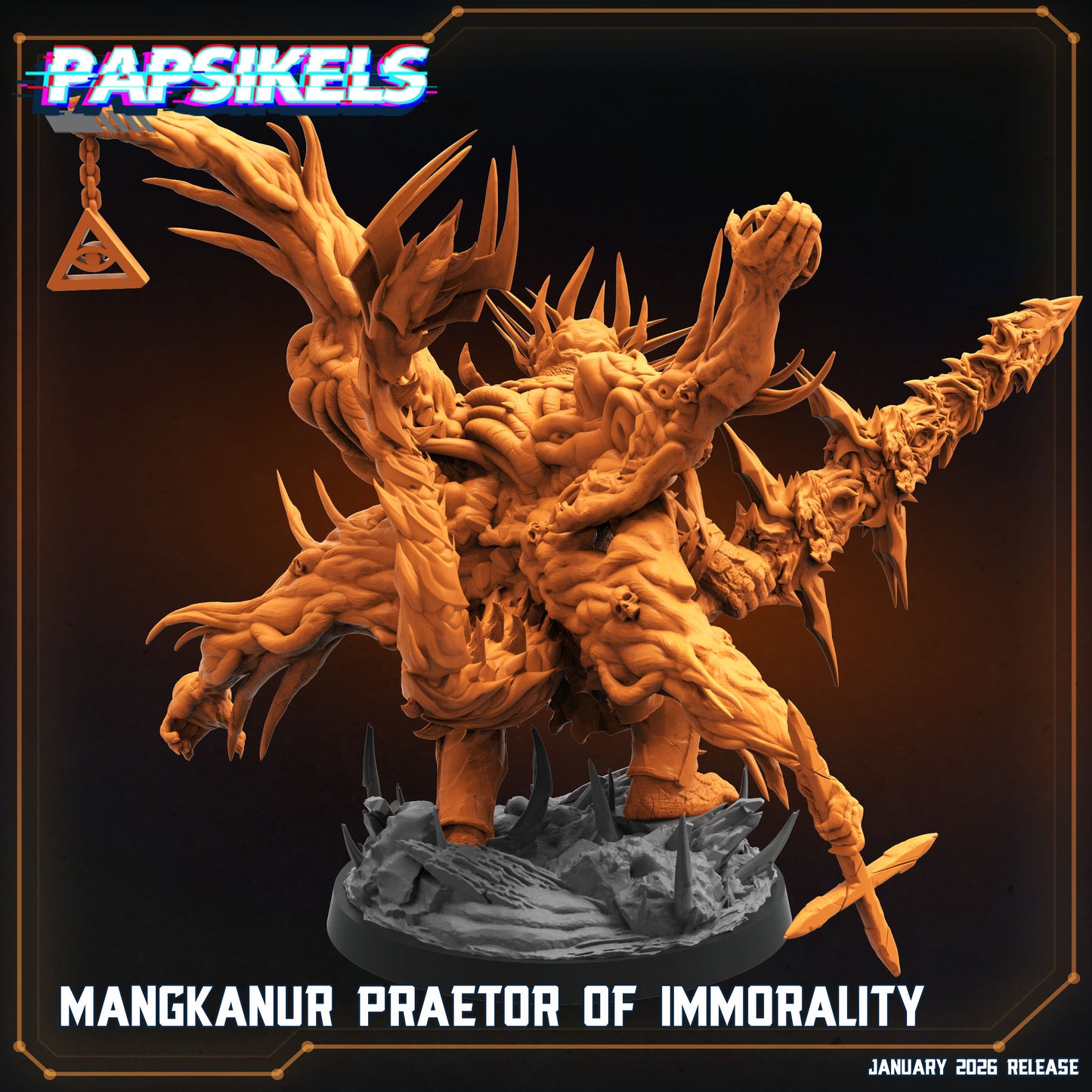 Mangkanur Praetor of Immorality (Sculpted by Papsikels)