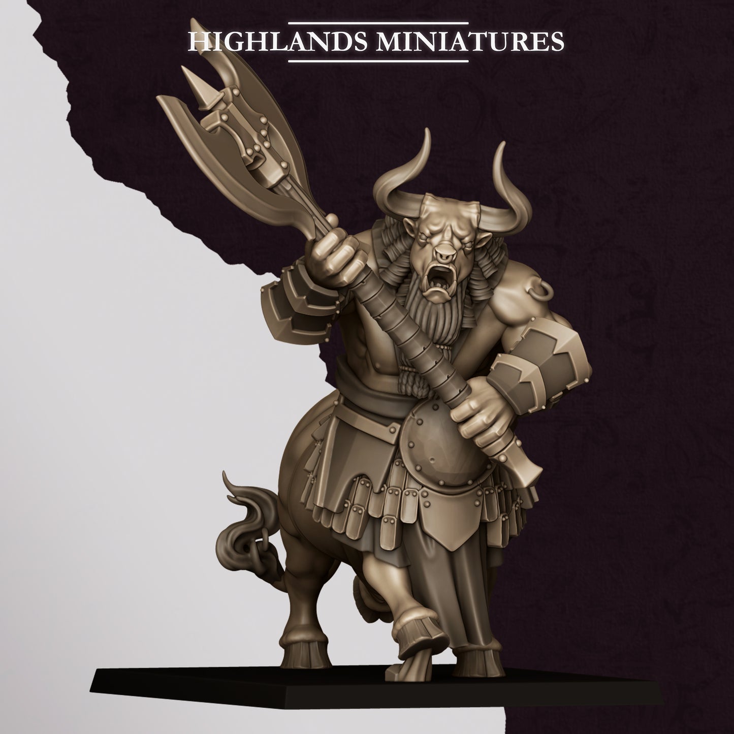 Marduk Minotaurs - set of 3 (Sculpted by Highland Miniatures)