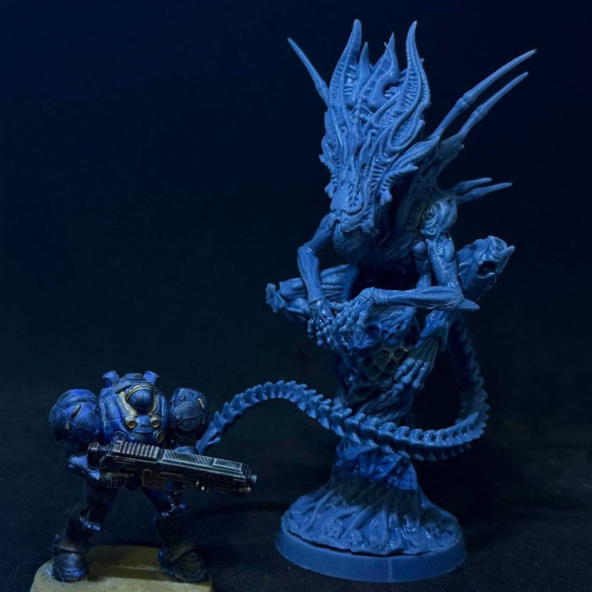 Xeno Divine Guardian (Sculpted by Papsikels)