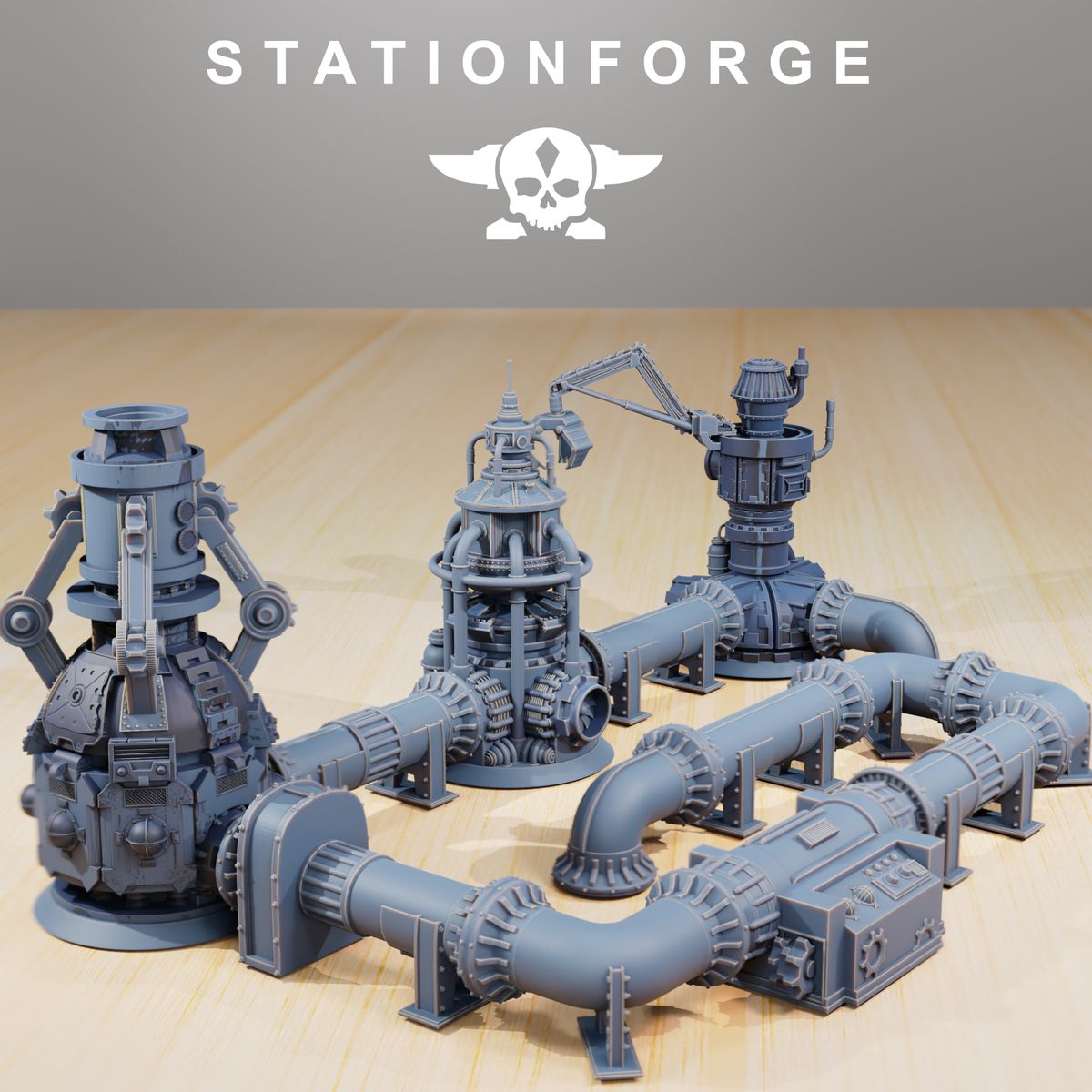 Industrial Terrain (Sculpted by Stationforge)