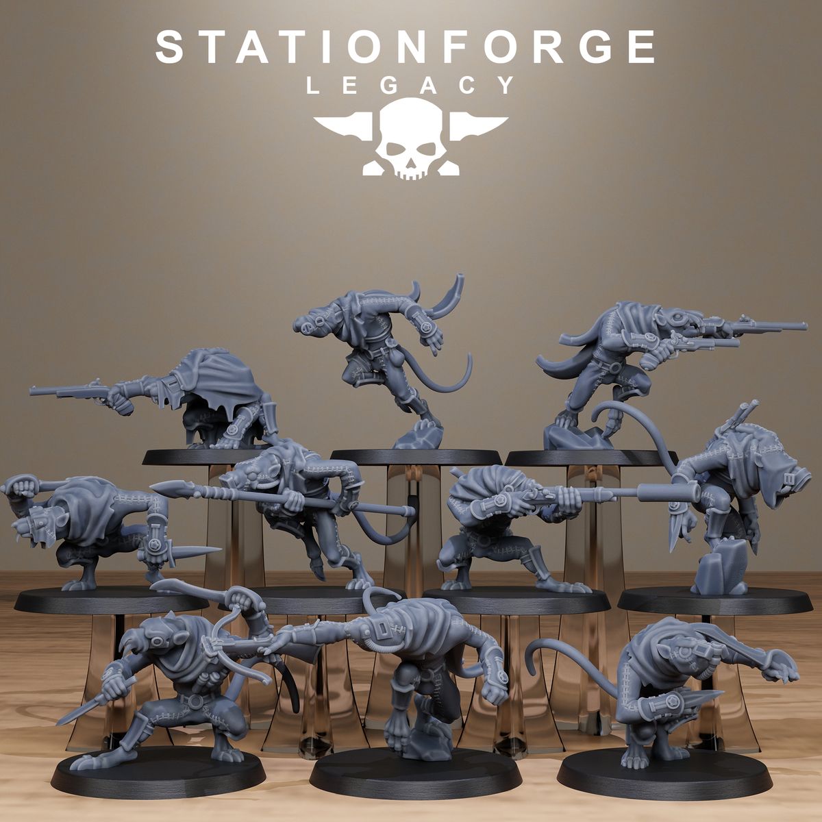 Rotfang Assassins (Sculpted by Stationforge)