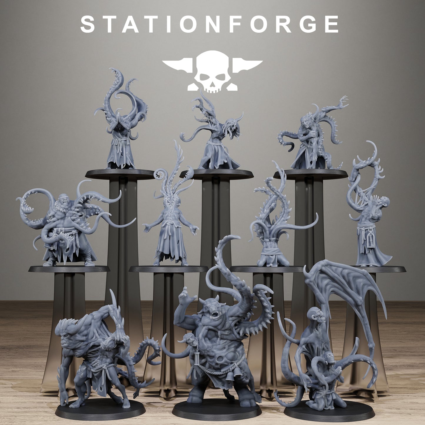 Corrupted Guard – Possessed Demon (Sculpted by Station Forge)