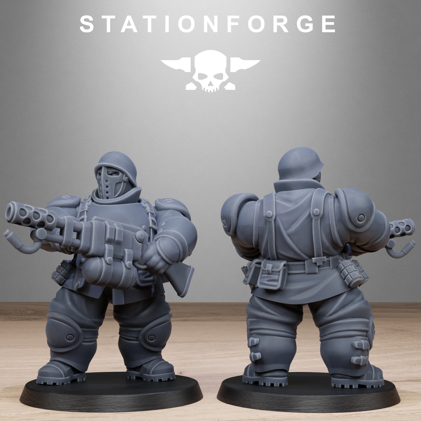 Freeguard Armored Mutants - set of 10 (Sculpted by Stationforge)